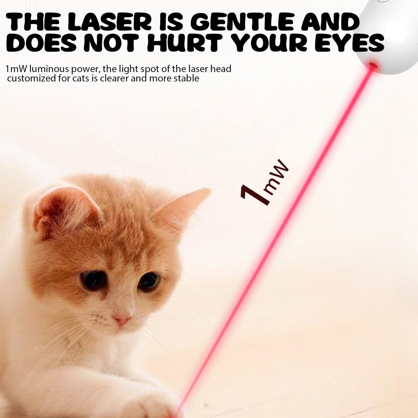 Pet Telescopic Laser Teasing Stick