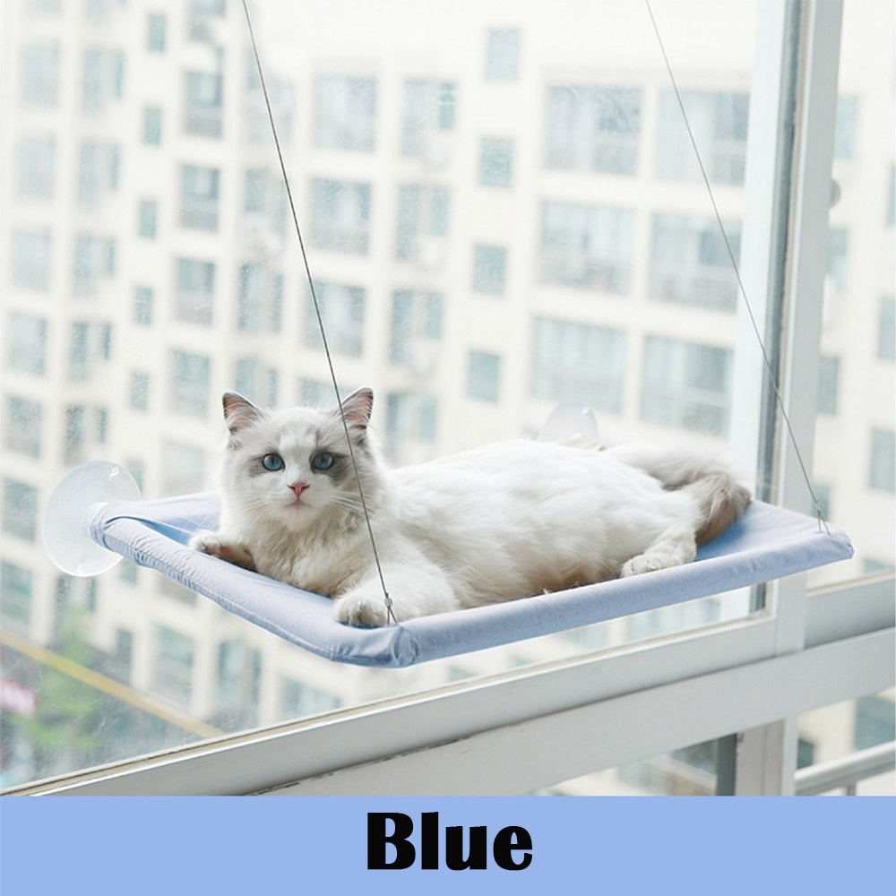 BarkyBed-hanging bed for a cat