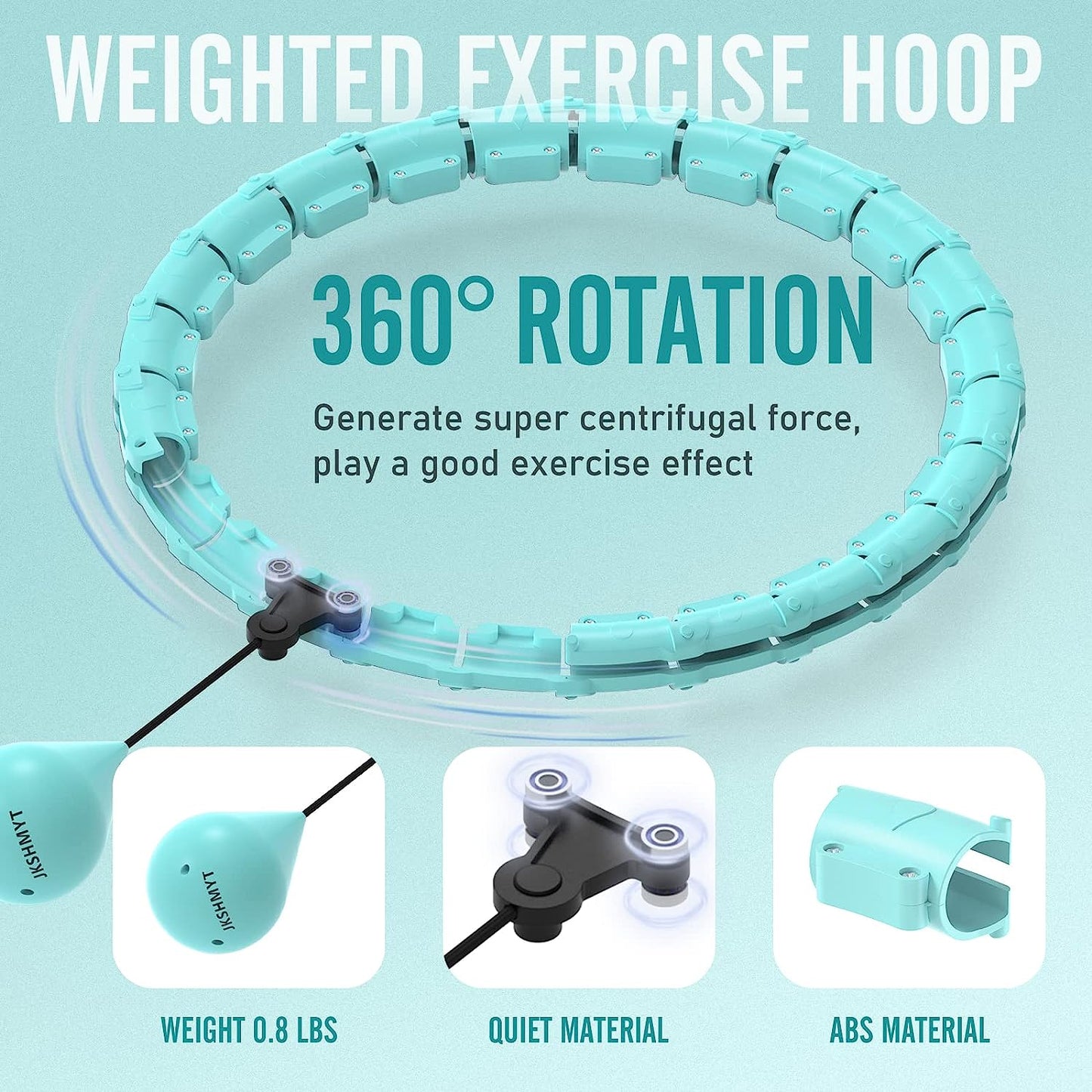 Smart Weighted Fit Hoop- Loss Fast fat burning!-🔥